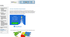 Desktop Screenshot of callcenterstelemarketing.com